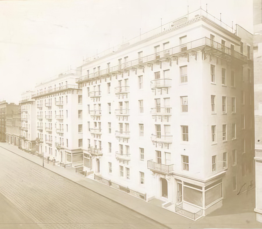 Alfred Corning Clark Buildings, 1900.