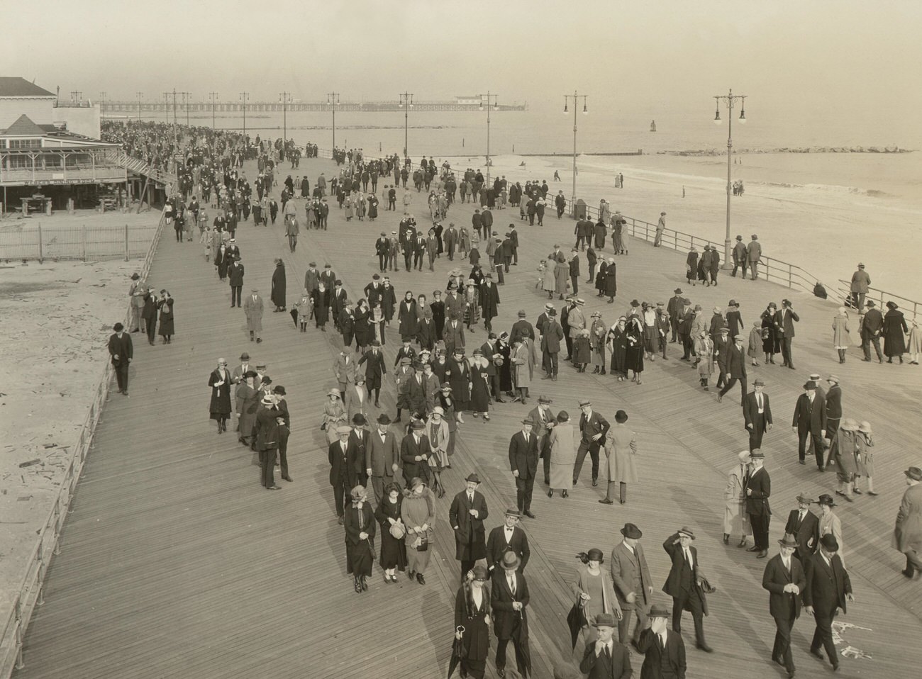 Looking East From West 28th Street, 1923