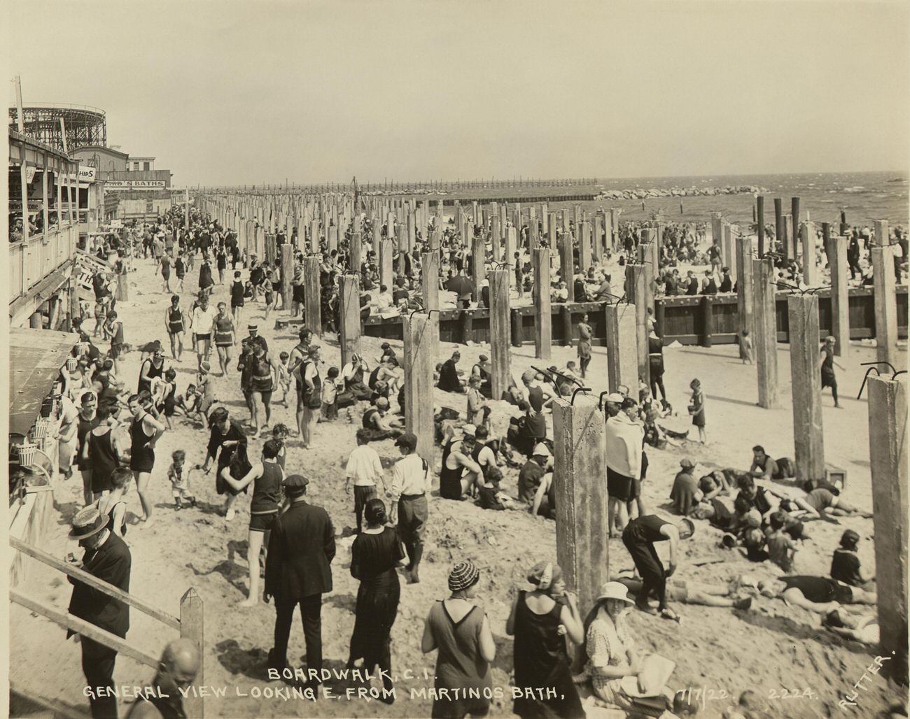 General View Looking East From Marten’s Bath, 1922