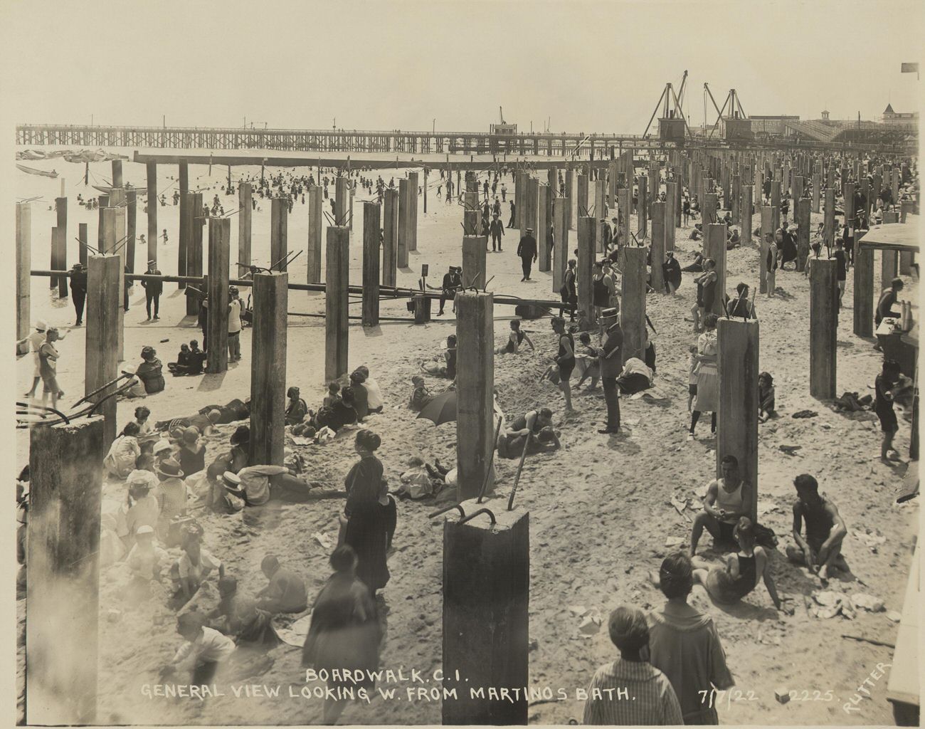 General View Looking West From Marten’s Bath, 1922