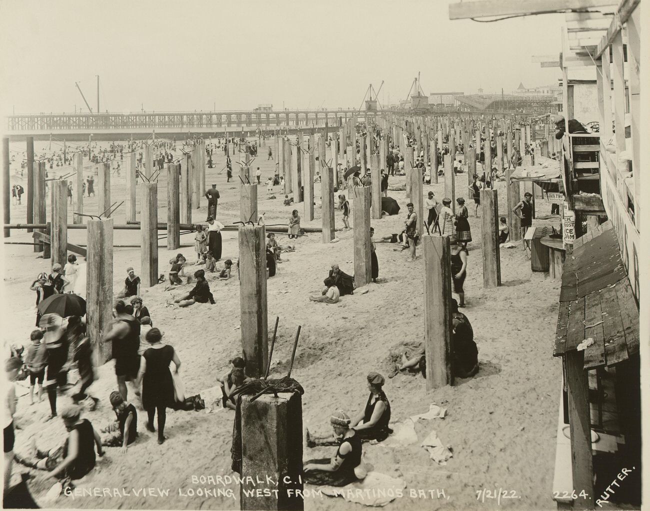 General View Looking West From Marten’s Bath, 1922