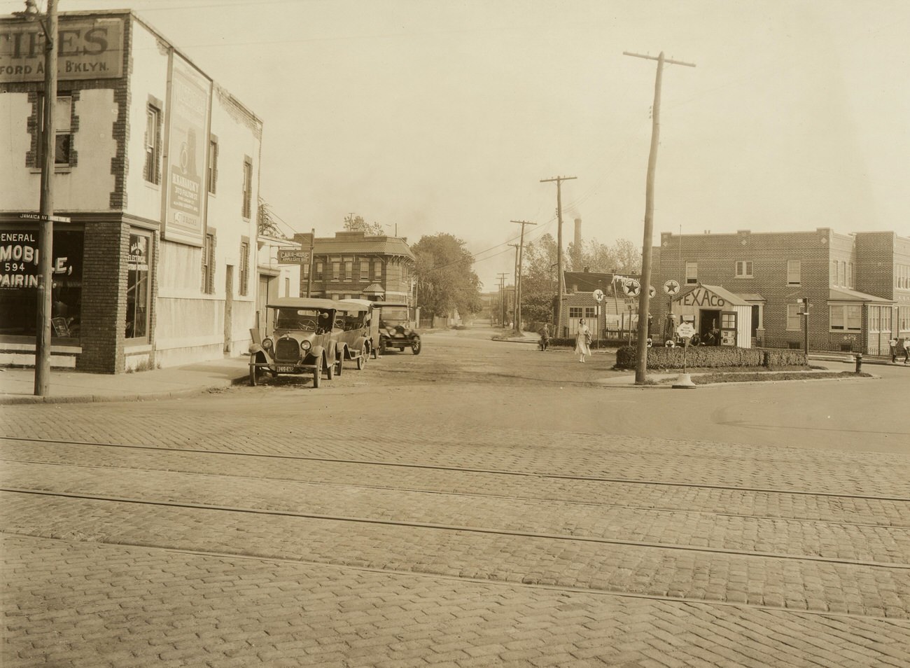 Conduit Boulevard, Looking South East on Force Tube Avenue From Jamaica Avenue on Line of Boulevard, 1923