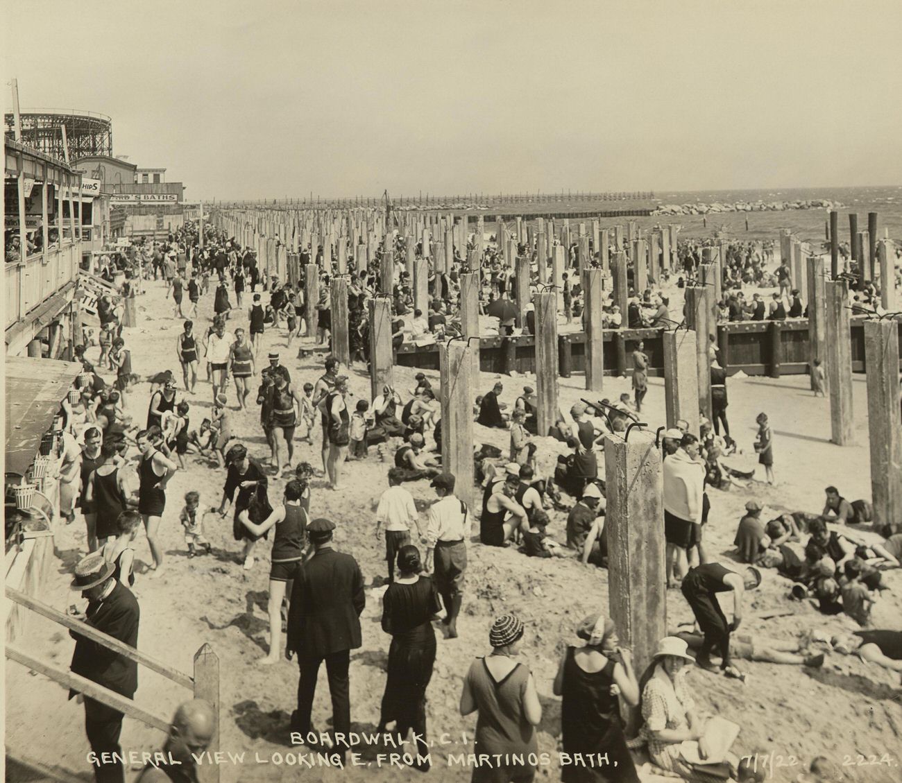 General View Looking East From Marten’s Bath, 1922