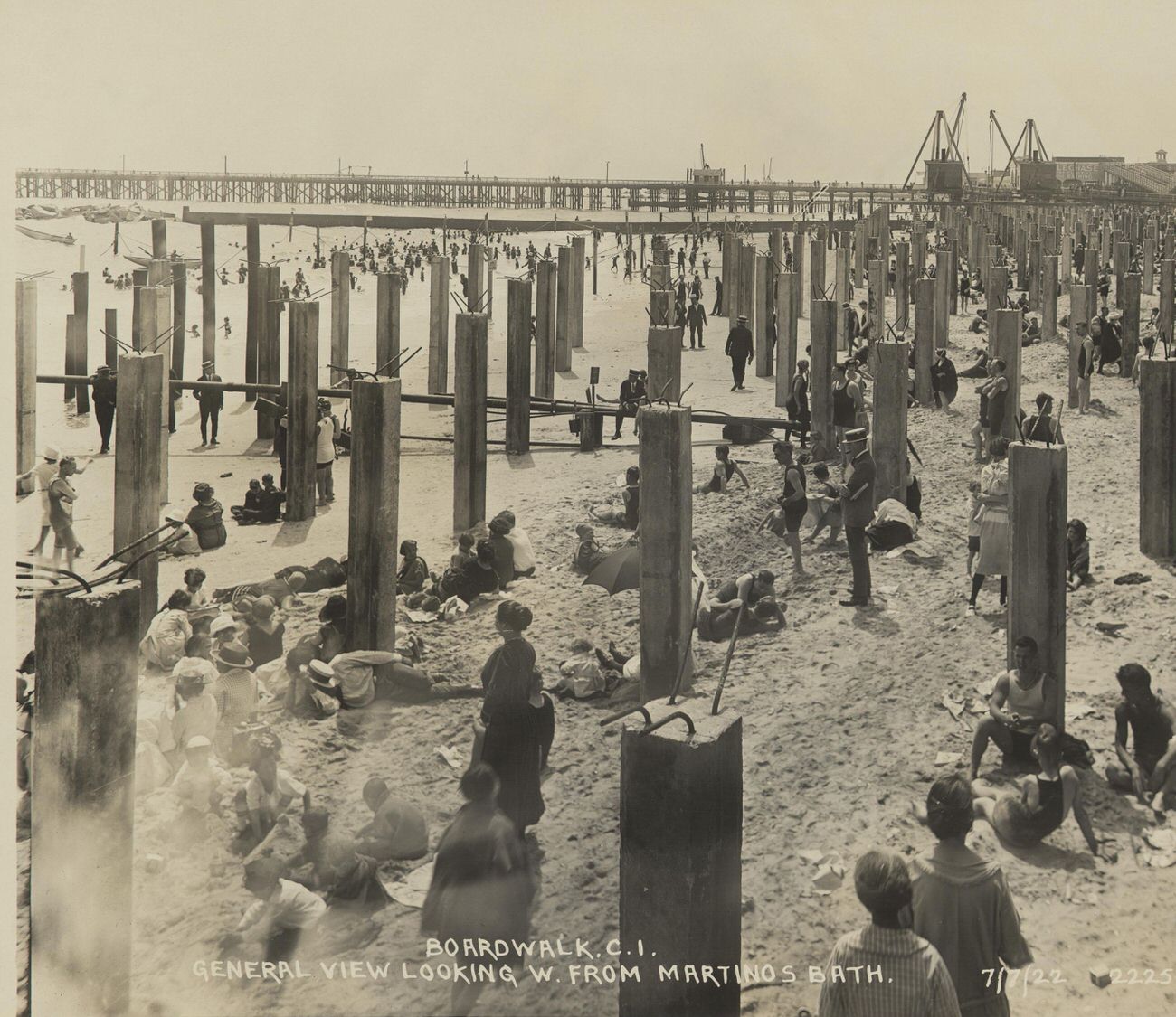 General View Looking West From Marten’s Bath, 1922