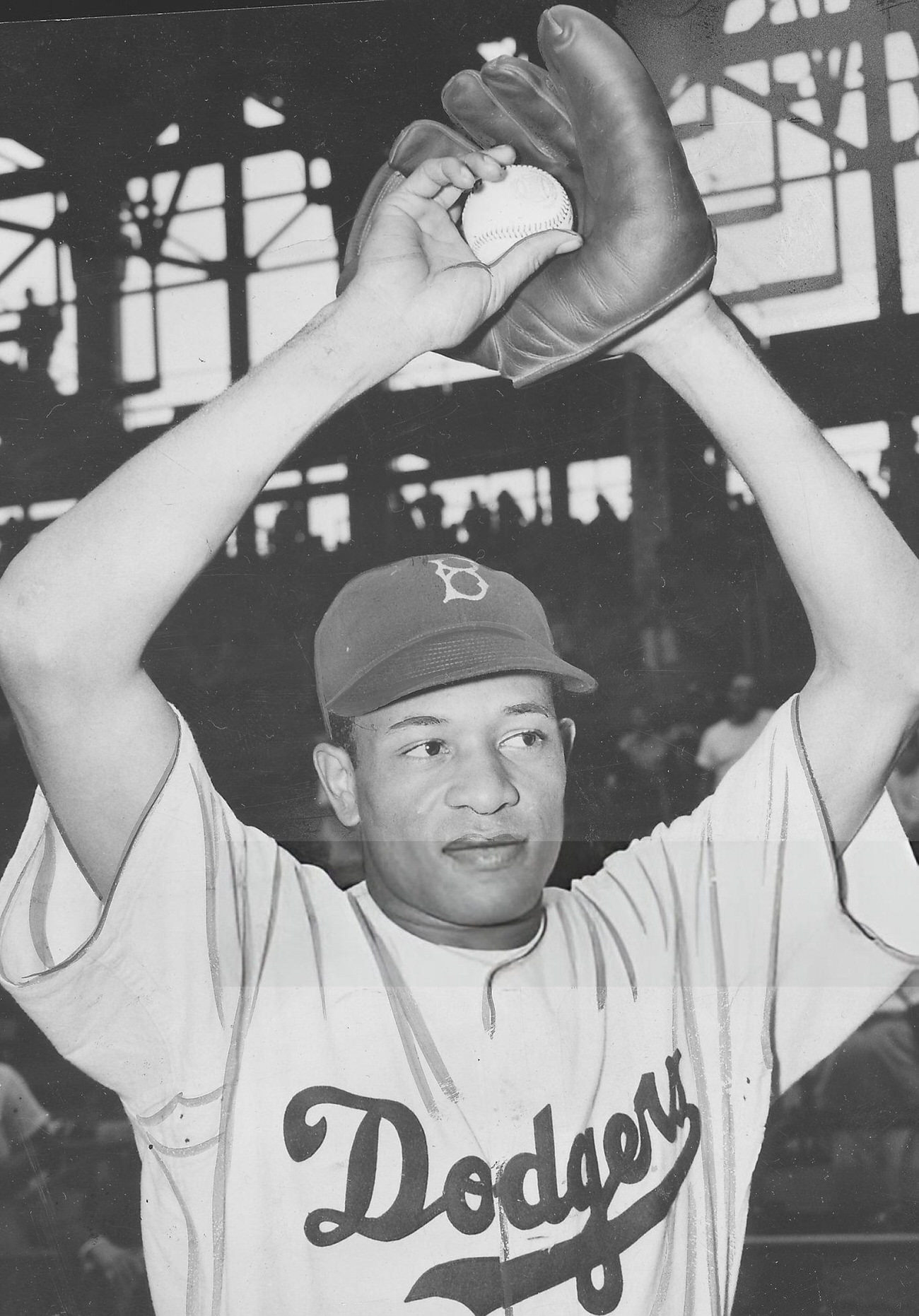 Dan Bankhead, Brooklyn Dodgers pitcher, 1948.