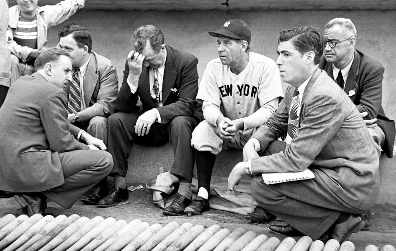 Bucky Harris of the New York Yankees, 1948.