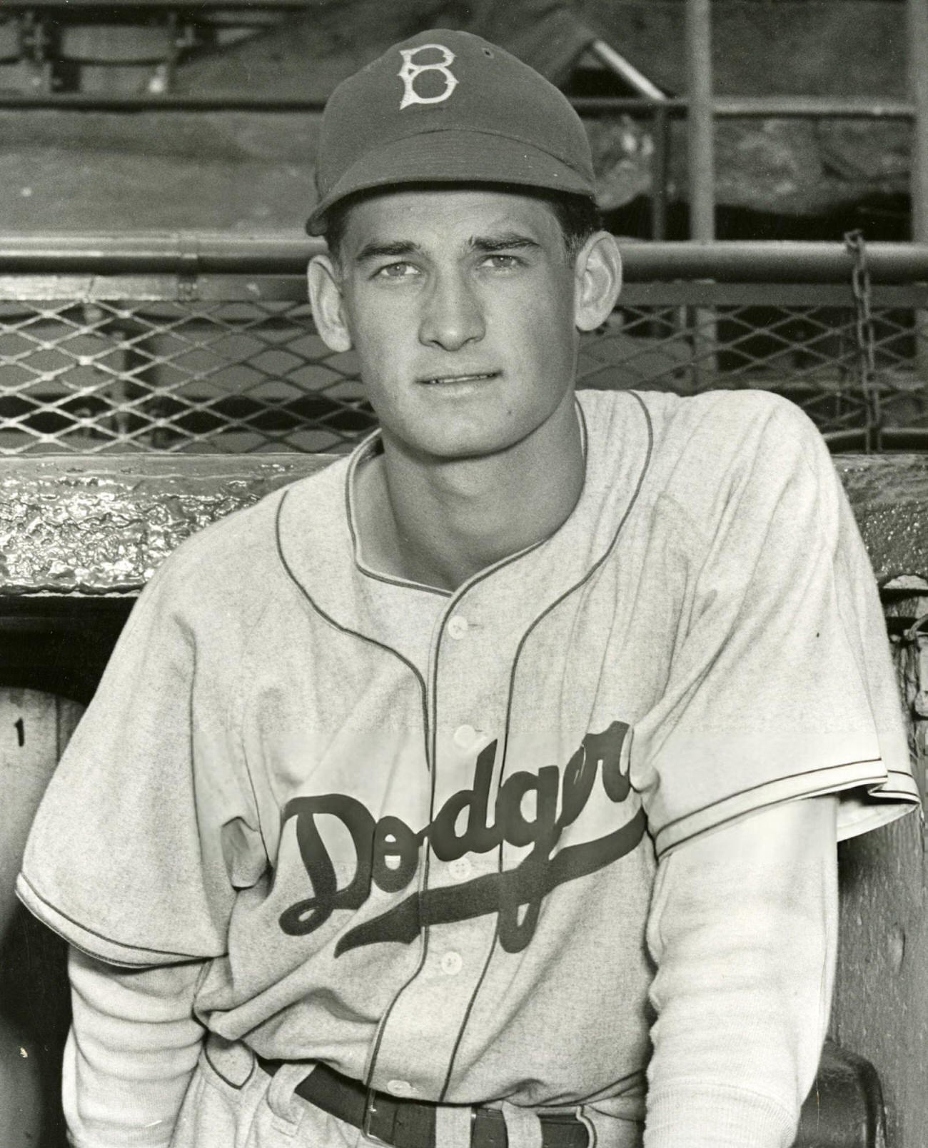 Preston Ward of the Brooklyn Dodgers, 1940s.