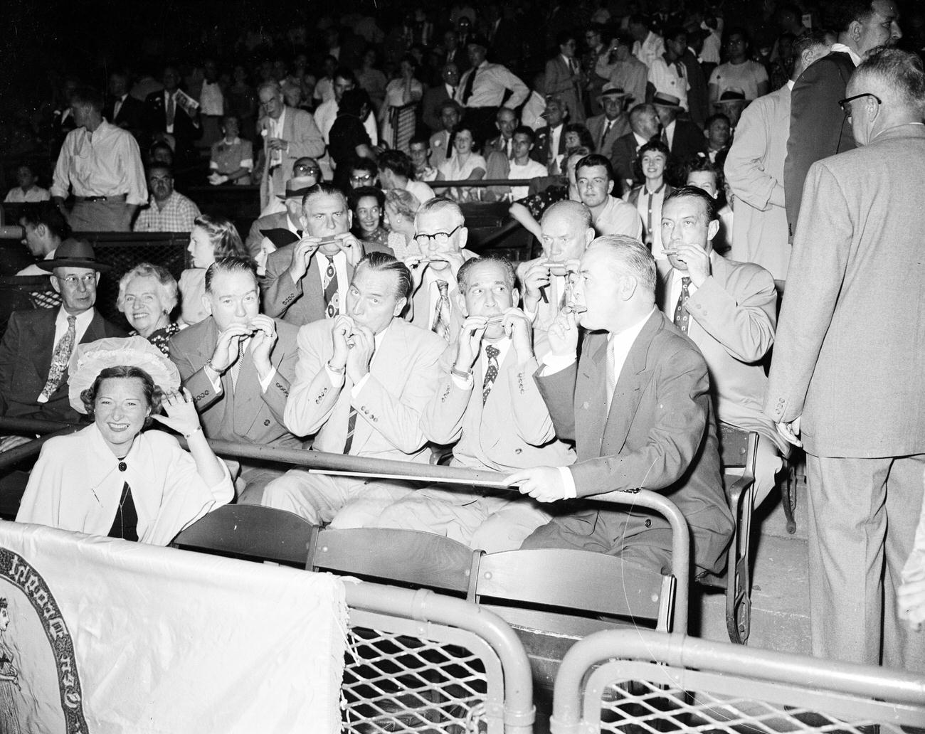 Crowd at Dodgers Game, 1948