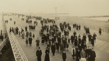 Boardwalk Coney Island 1920s