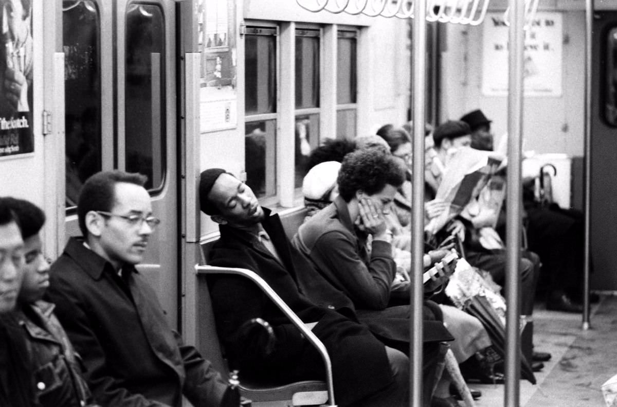 New York's Subway Commuters from the 1960s through the Lens of Ralph Crane