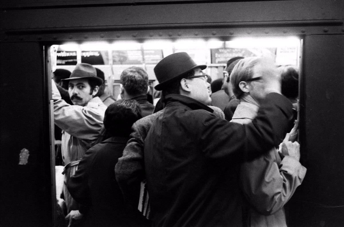 New York's Subway Commuters from the 1960s through the Lens of Ralph Crane