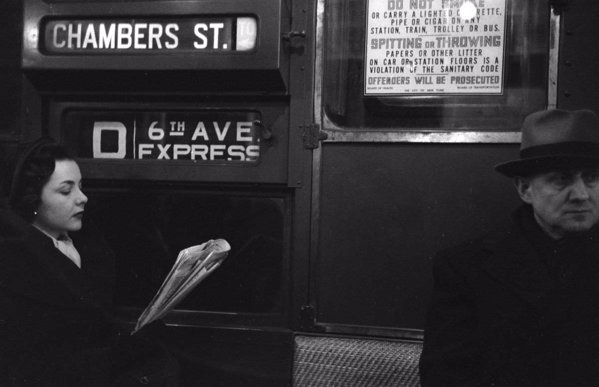 New York's Subway Commuters from the 1960s through the Lens of Ralph Crane