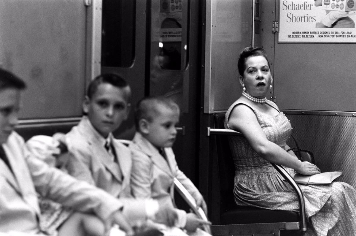 New York's Subway Commuters from the 1960s through the Lens of Ralph Crane