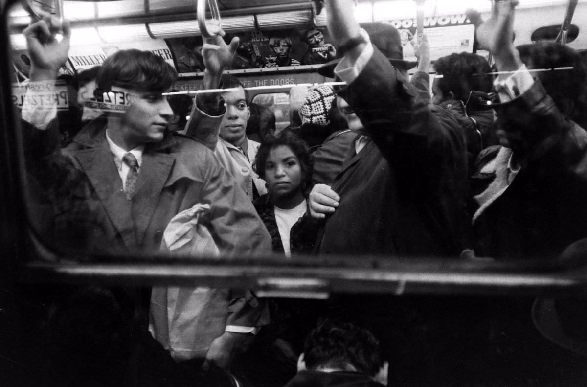 New York's Subway Commuters from the 1960s through the Lens of Ralph Crane