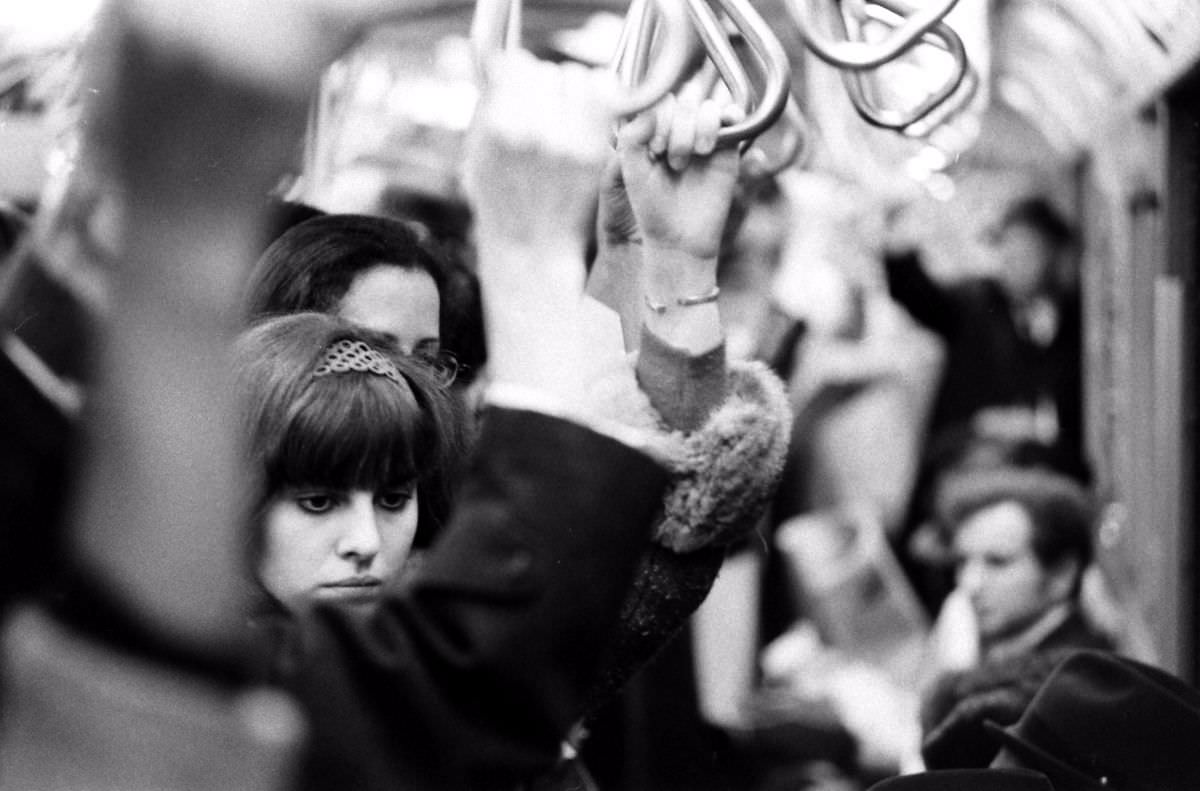 New York's Subway Commuters from the 1960s through the Lens of Ralph Crane