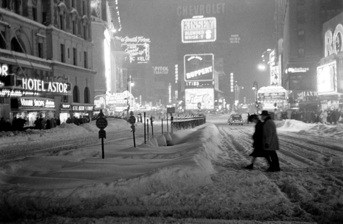 New York City in the Blizzard of 1947.