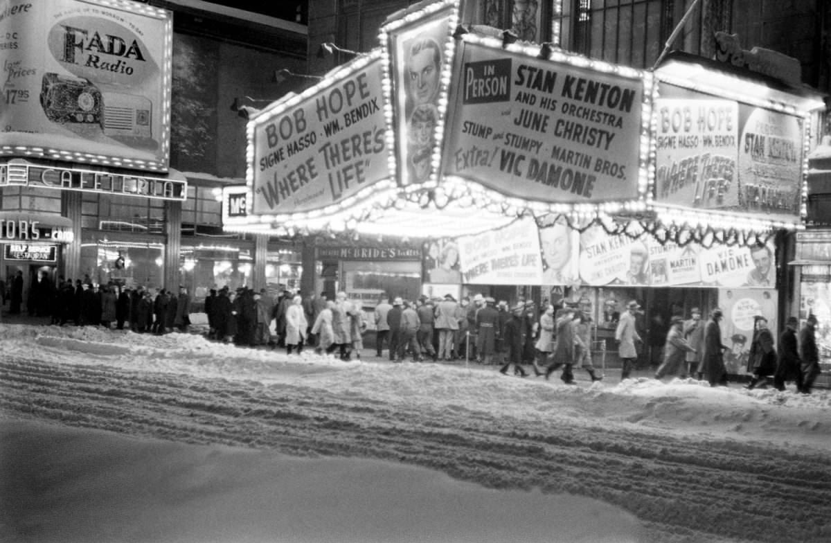 New York City in the Blizzard of 1947.