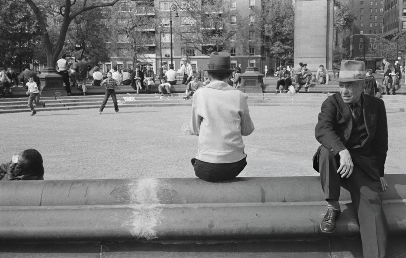 Washington Square Park, 1954.