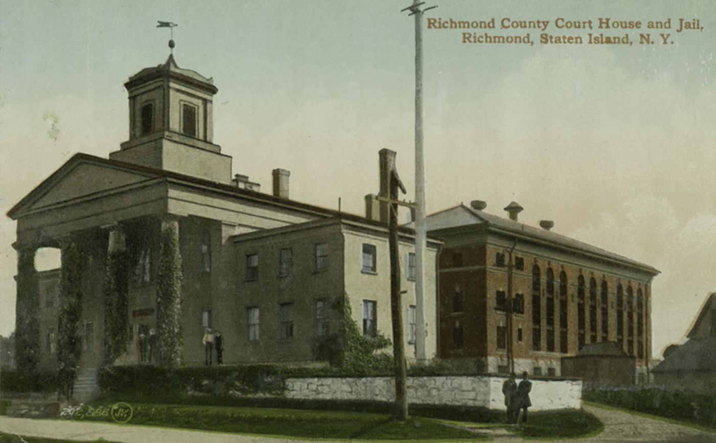 Richmond County Court House and Jail, Richmond, 1900s.
