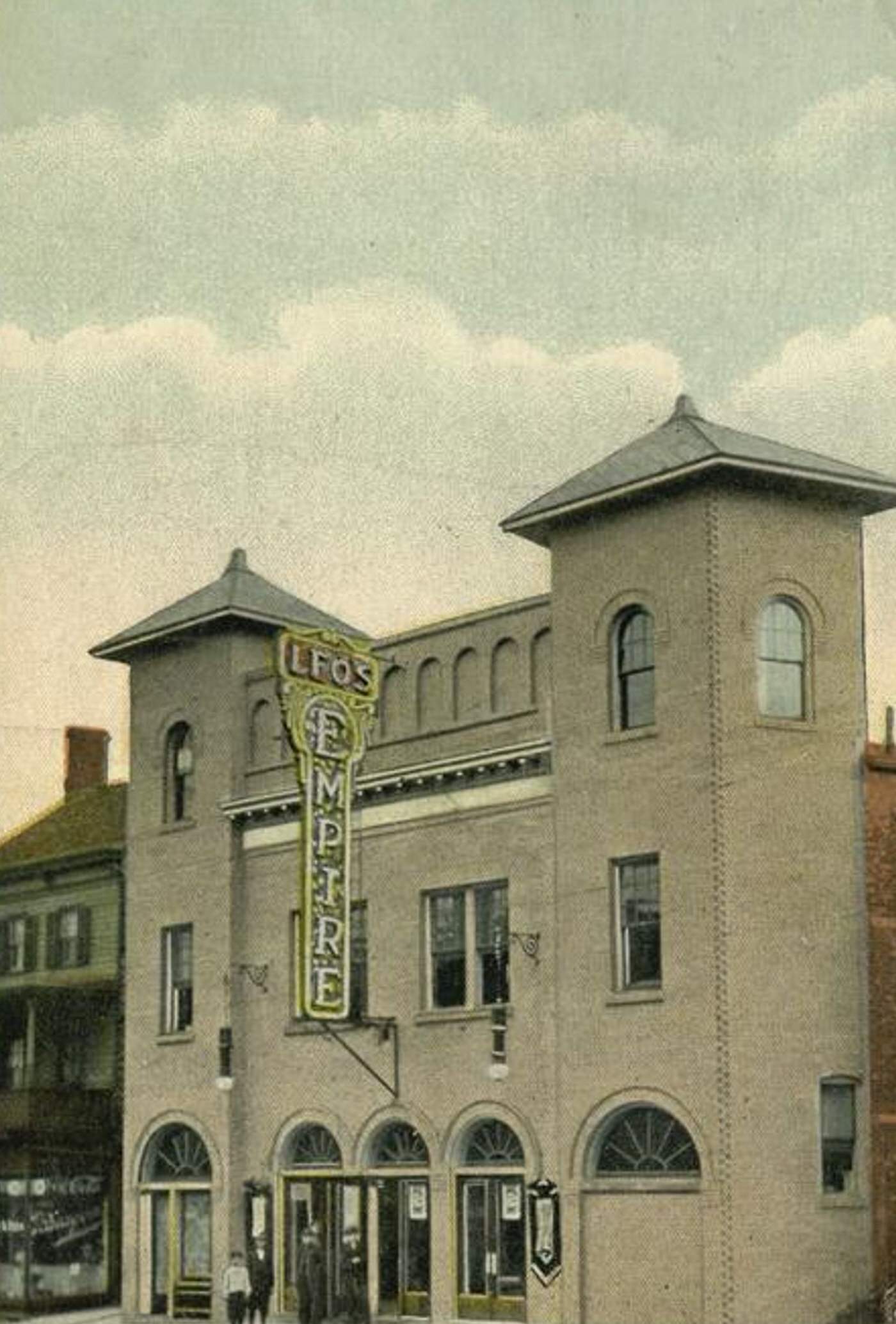 Leo's Empire Theatre, Port Richmond, Staten Island, 1900s.