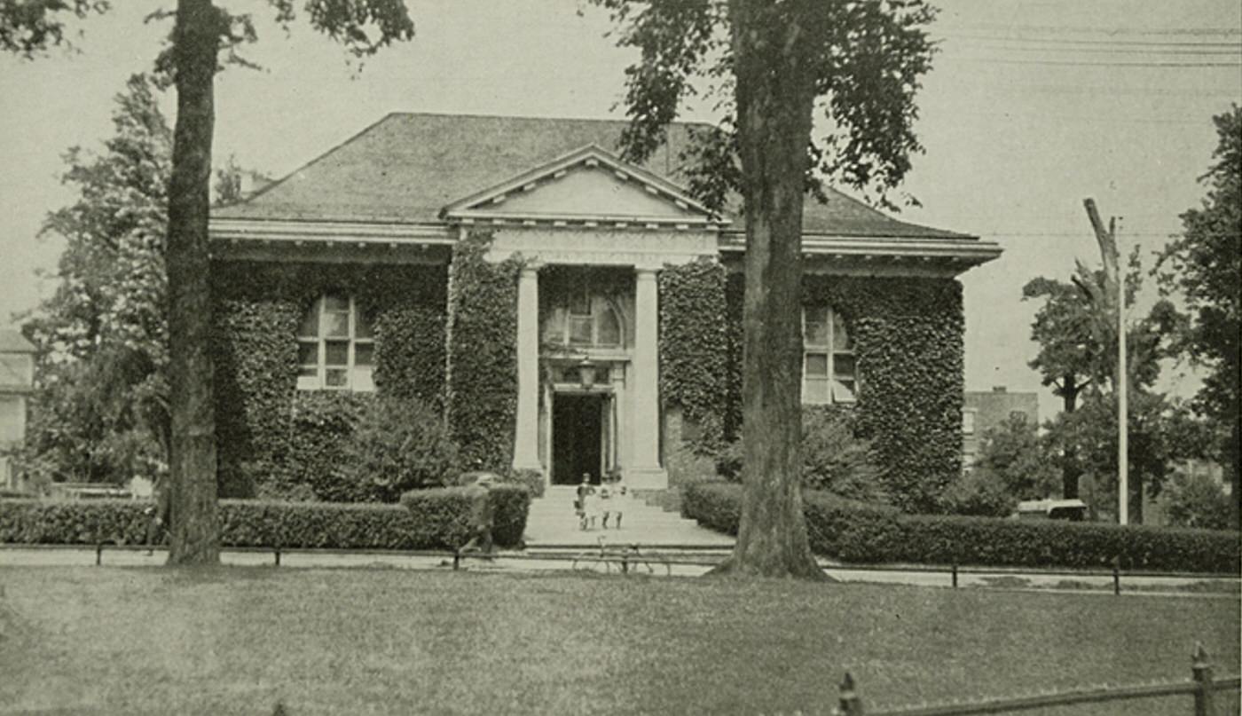 The Public Library, Port Richmond, Staten Island, 1900s.