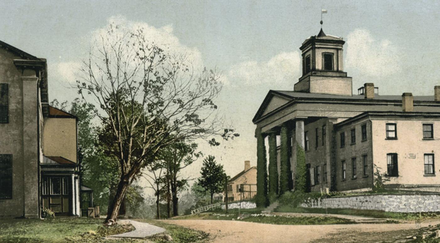 Court House and County Clerk's Office, Richmond, Staten Island, 1900s.