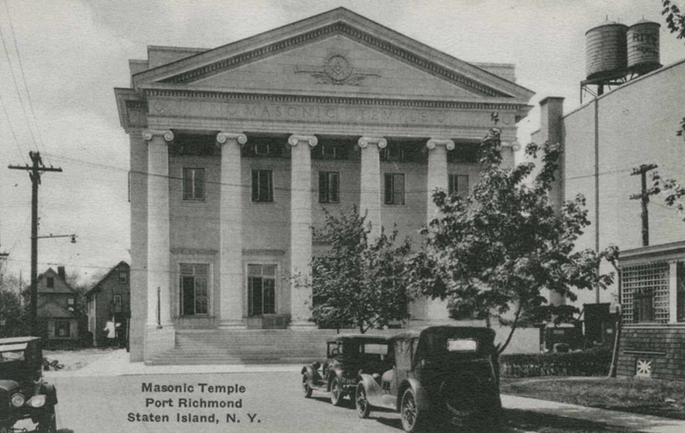 Masonic Temple, Port Richmond, 1900s