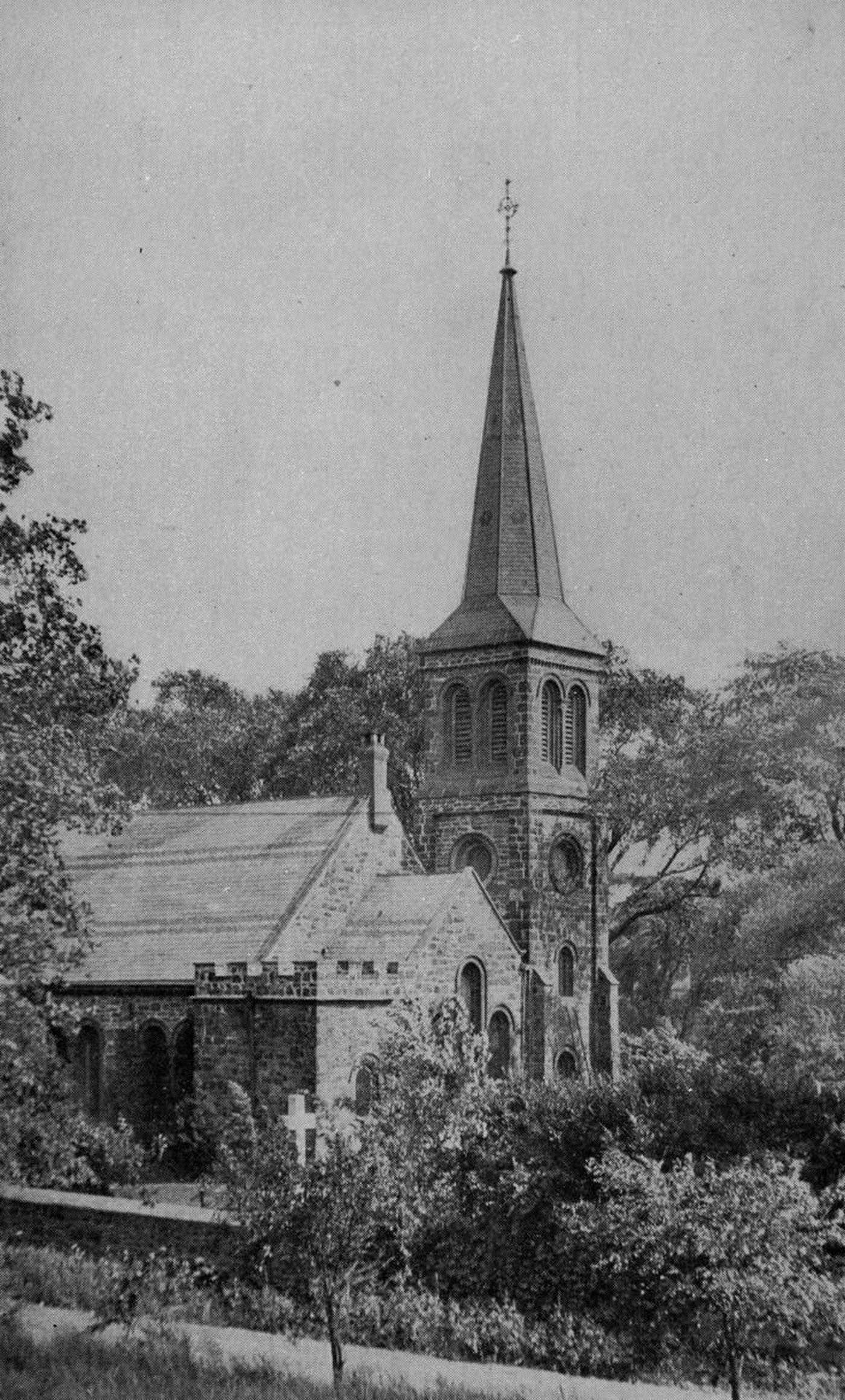 Church of St Andrew, Richmond, 1900.
