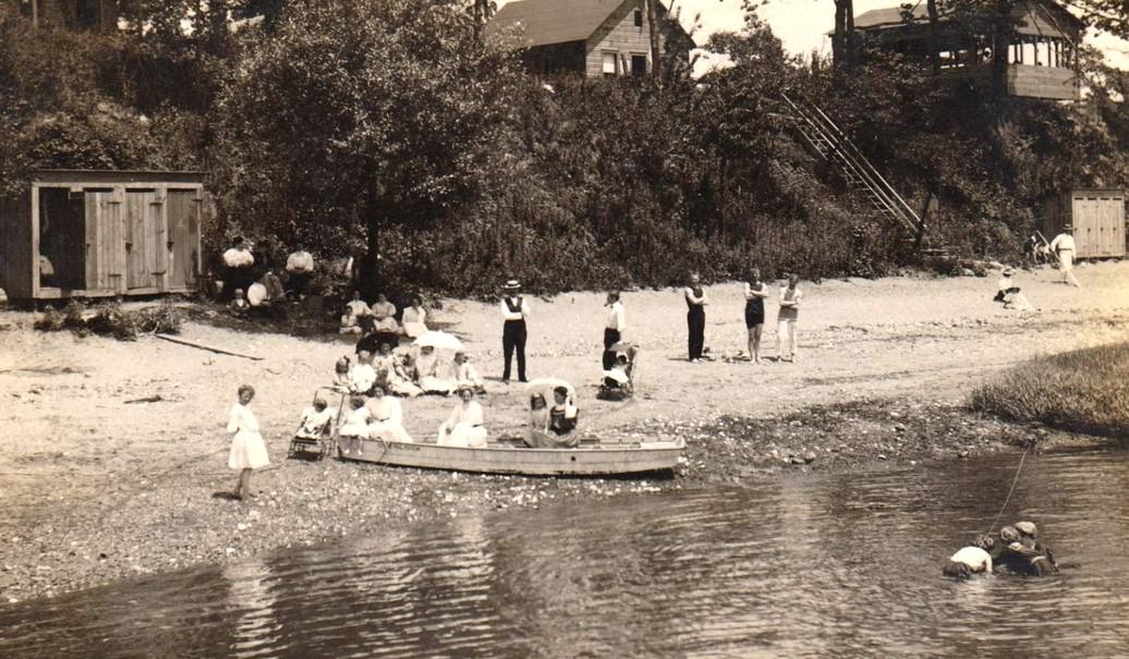 Princes Bay Beach, 1900s.