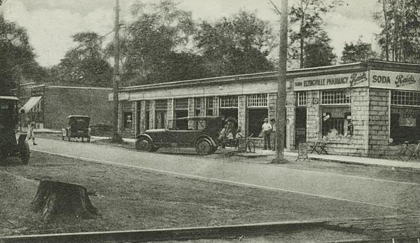 Railroad Station, Eltingville, Staten Island, 1900s.