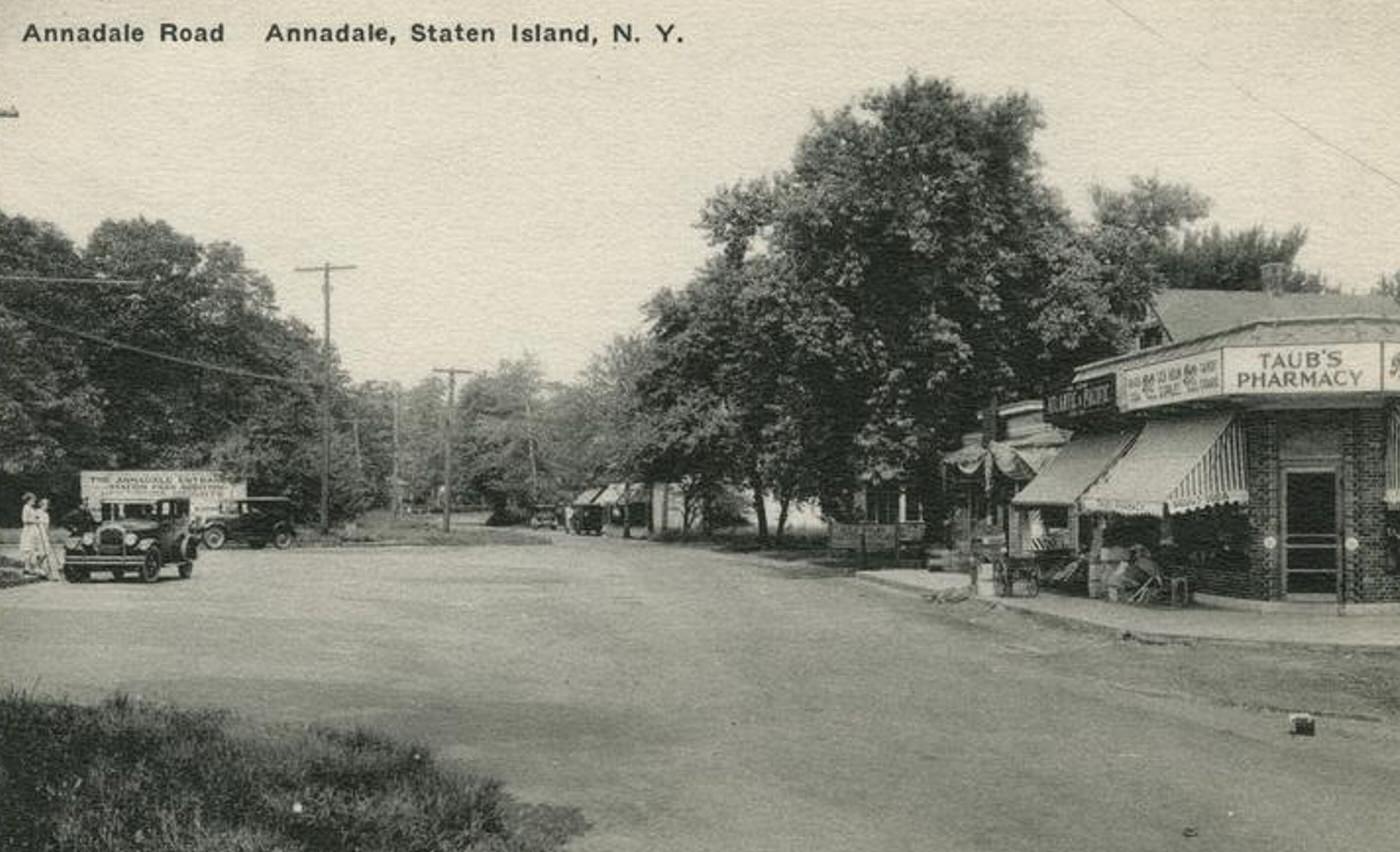 Annadale Road, Annadale, Staten Island, 1900s.