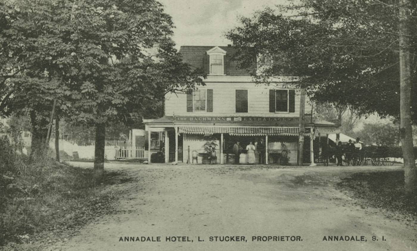 Annadale Hotel, Annadale, Staten Island, 1900s.