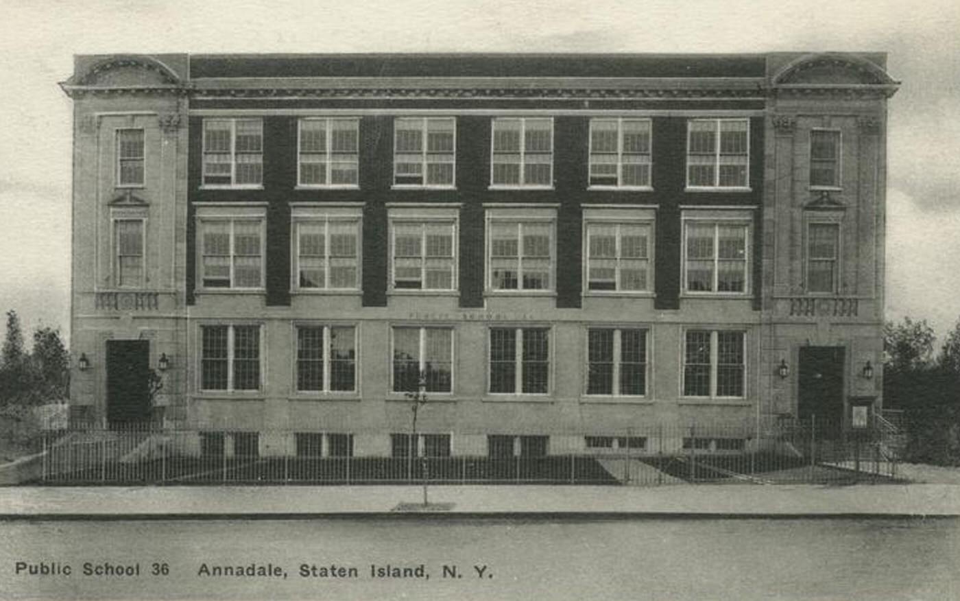 Public School 36, Annadale, Staten Island, 1900s.