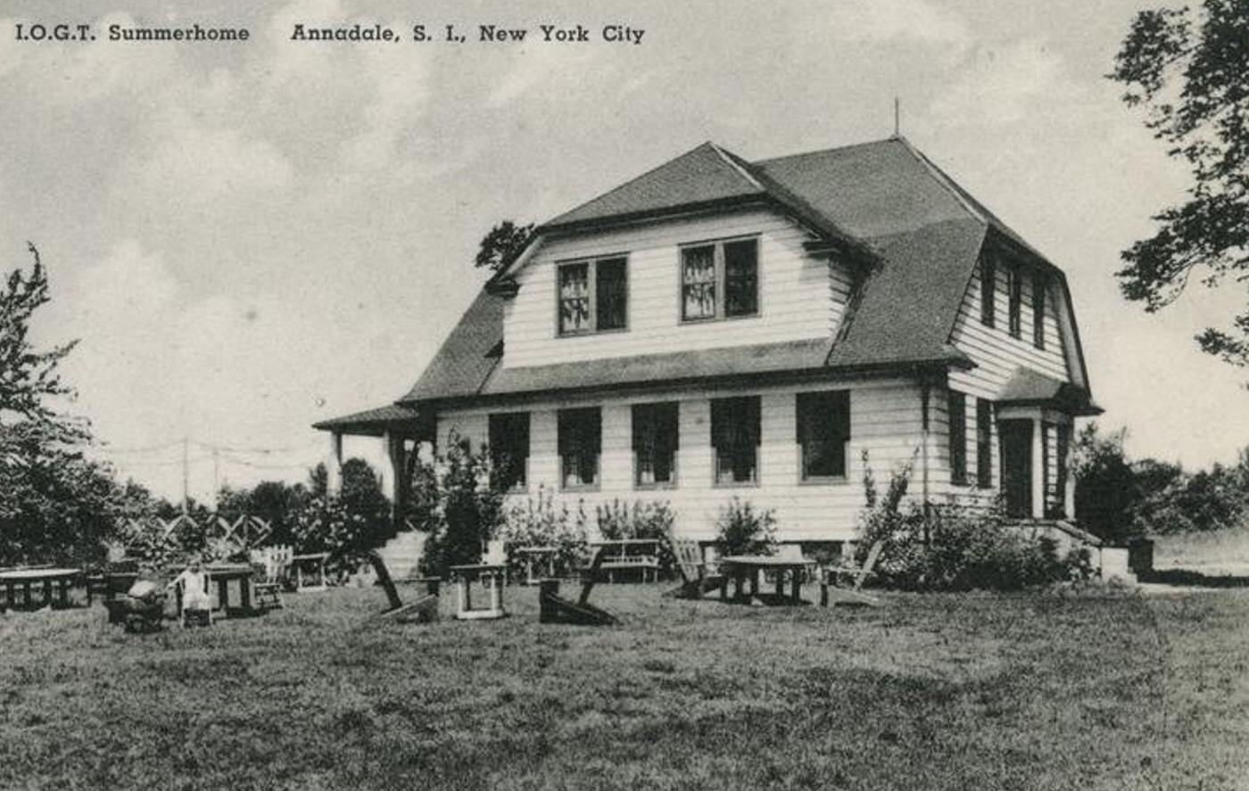 I.O.G.T. Summerhome, Annadale, Staten Island, New York City, 1900s.
