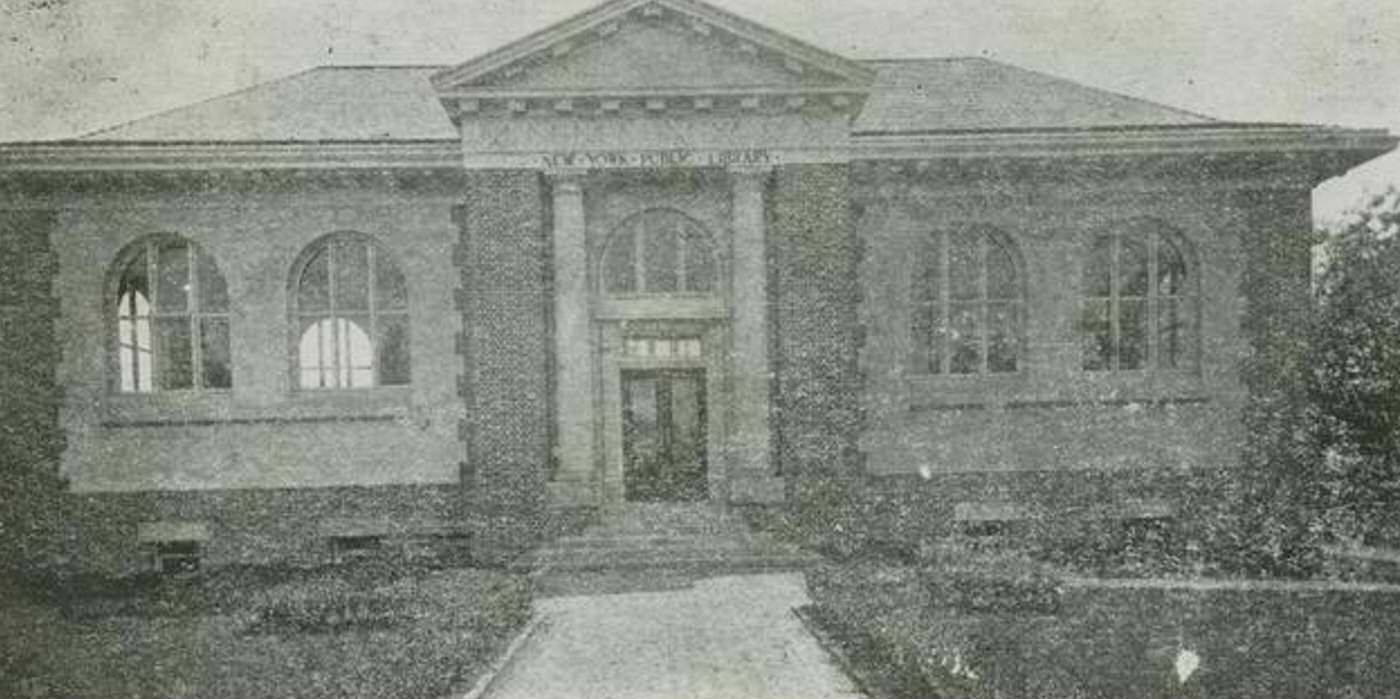 Public Library, Tottenville, 1900s.