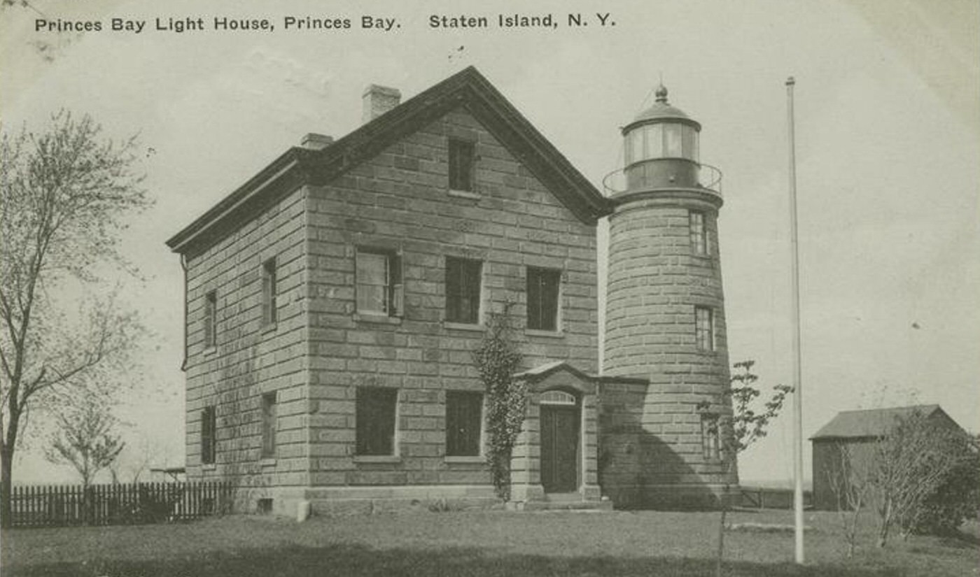 Princess Bay Light House, Princess Bay, Staten Island, 1900s.