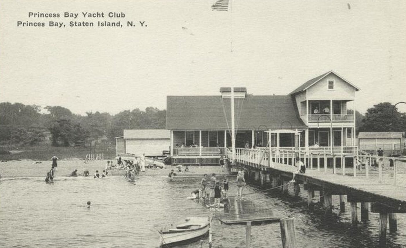 Princess Bay Yacht Club, Princess Bay, Staten Island, 1900s.
