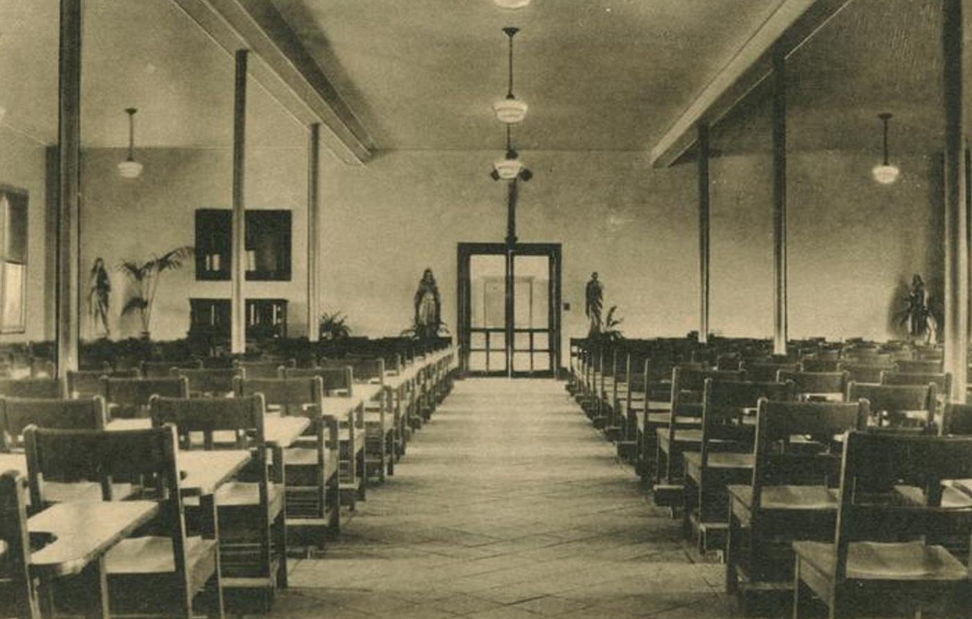 Assembly Hall, St. Joseph's-by-the-Sea, Huguenot Park, Staten Island, 1900s.