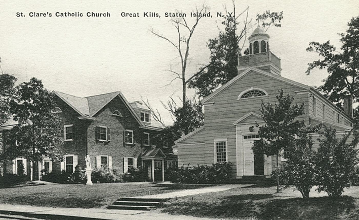St. Clare's Catholic Church, Great Kills, Staten Island, 1900s.