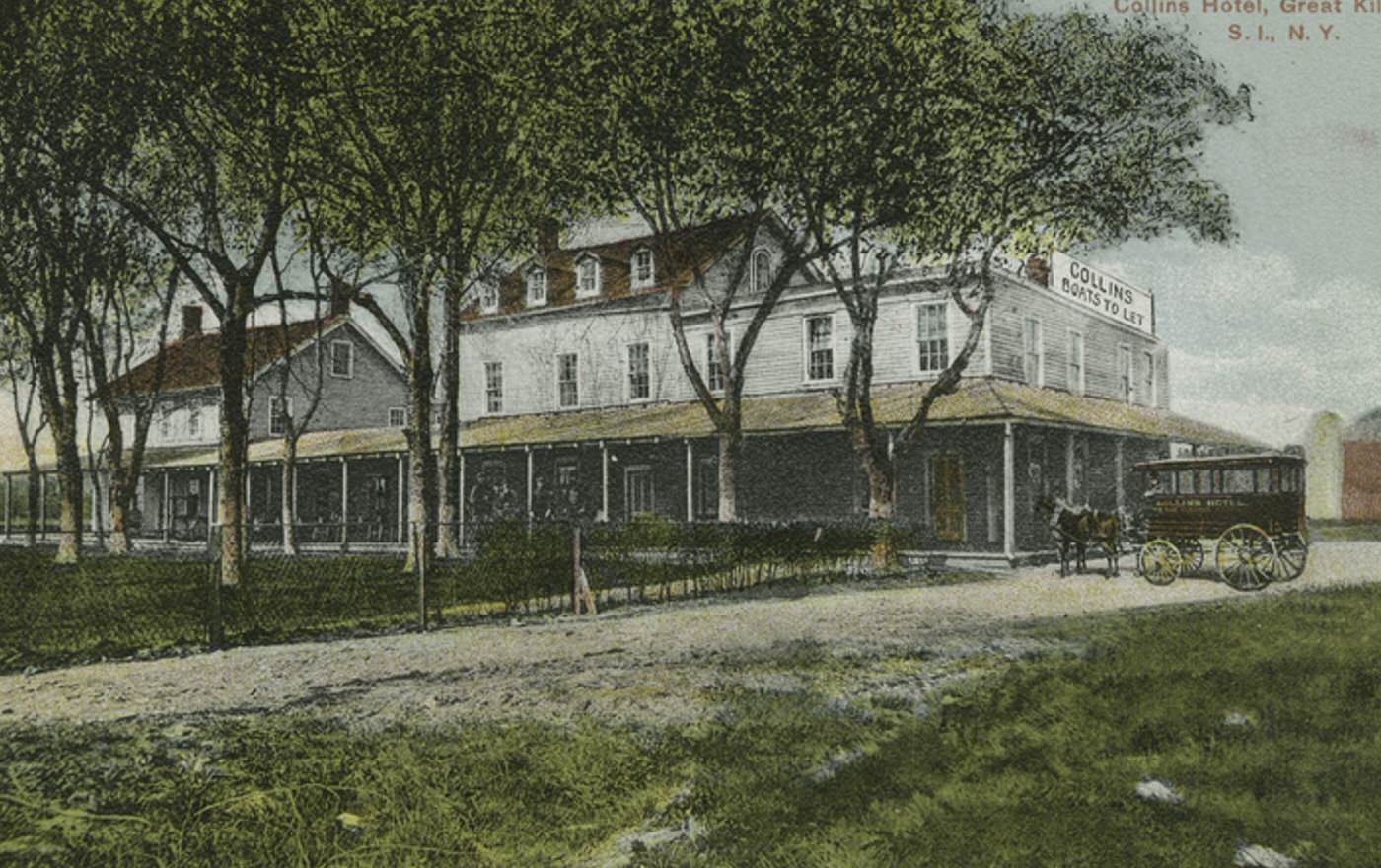 Collins Hotel, Great Kills, Staten Island, 1900s.