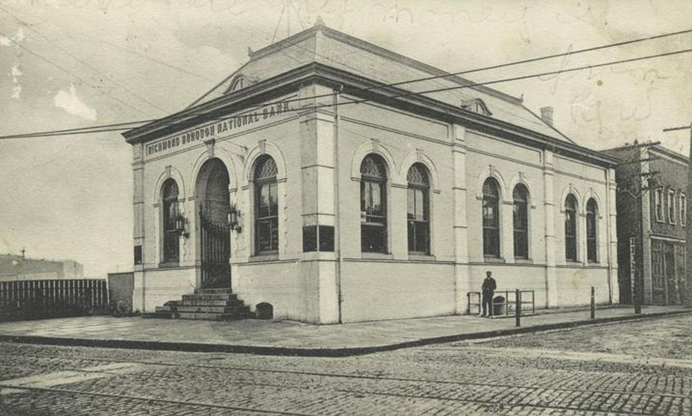Richmond Borough National Bank, Stapleton, Staten Island, 1900s