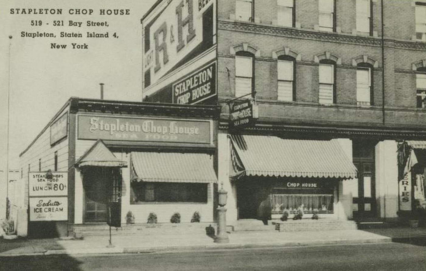 Stapleton Chop House, 519-521 Bay Street, Stapleton, Staten Island, 1900s