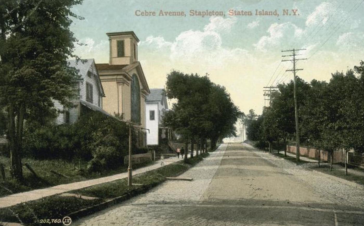 Cebre Avenue, Stapleton, Staten Island, 1900s