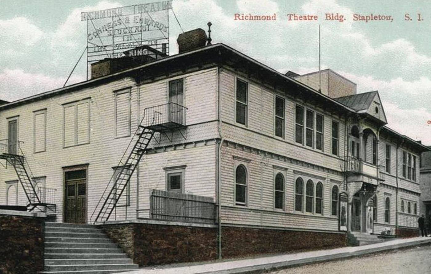 Richmond Theatre Building, Stapleton, Staten Island, 1900s