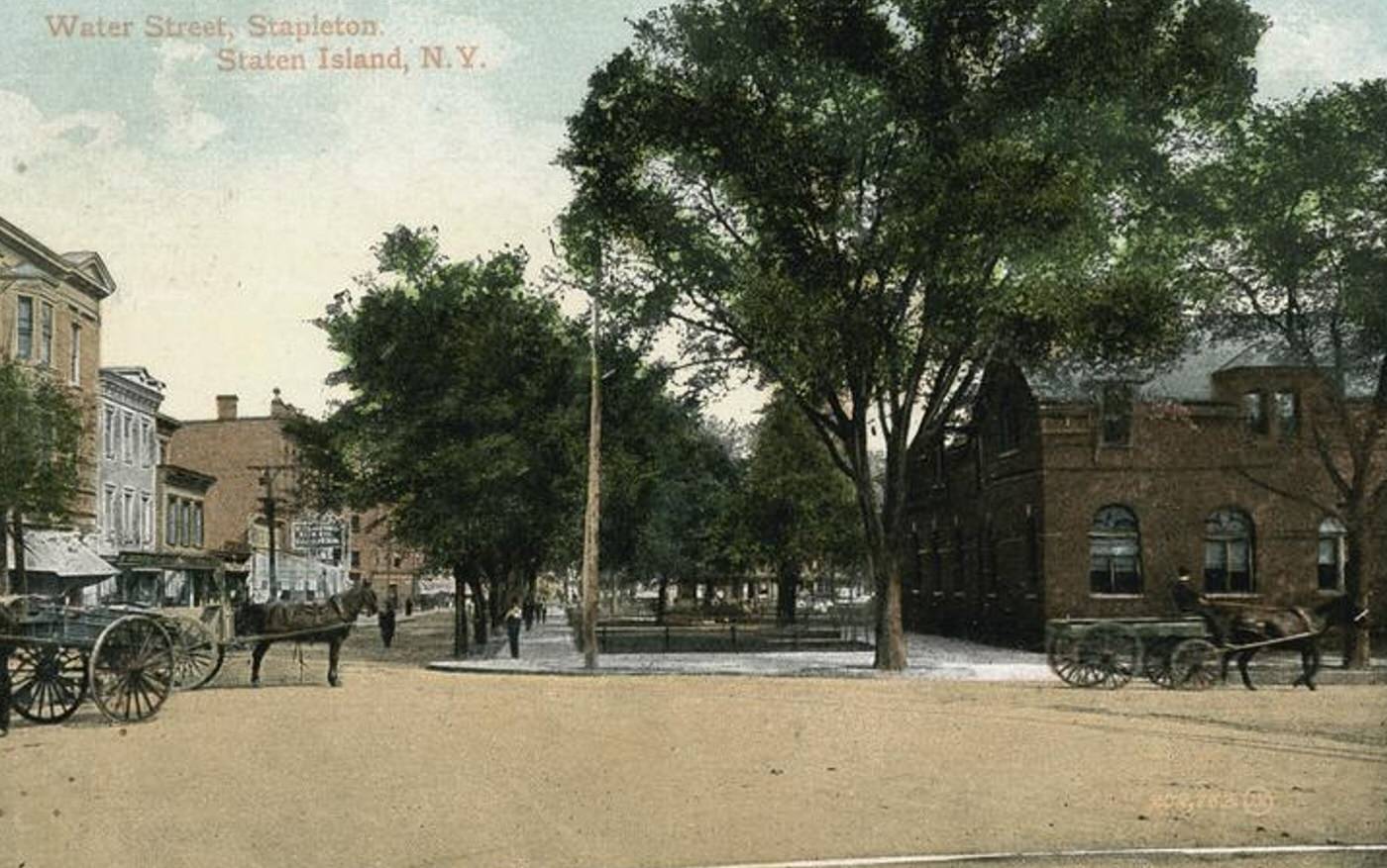 Water Street, Stapleton, Staten Island, 1900s