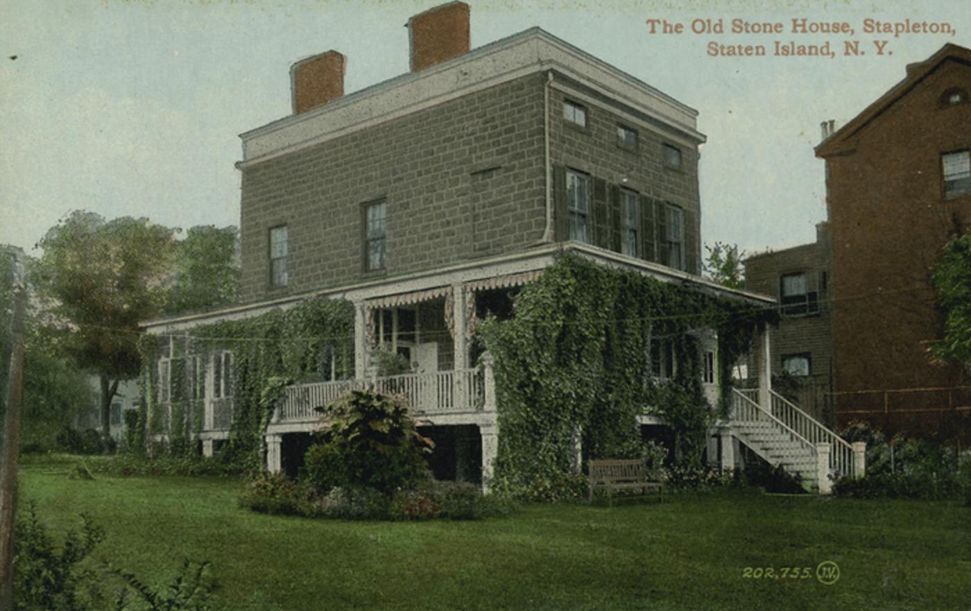 The Old Stone House, Stapleton, Staten Island, 1900s