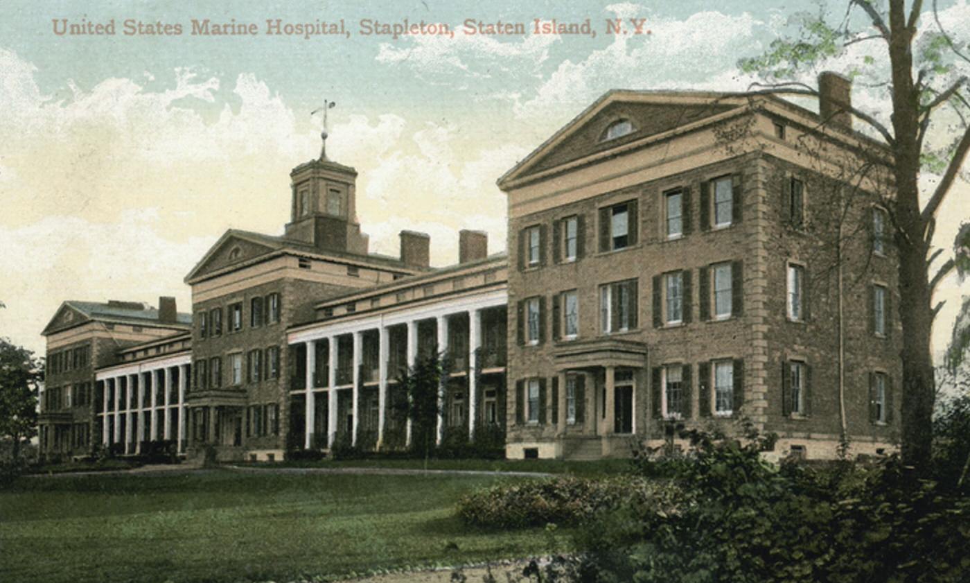 United States Marine Hospital, Stapleton, Staten Island, 1900s