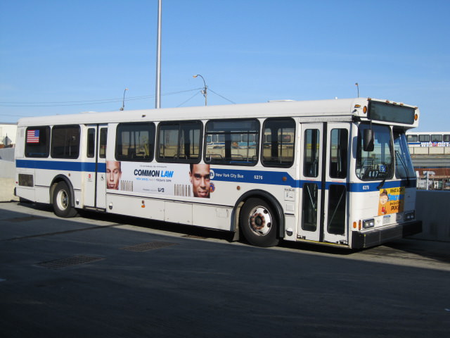 NYCTA No. 6276 at the St. George terminal, 2012.