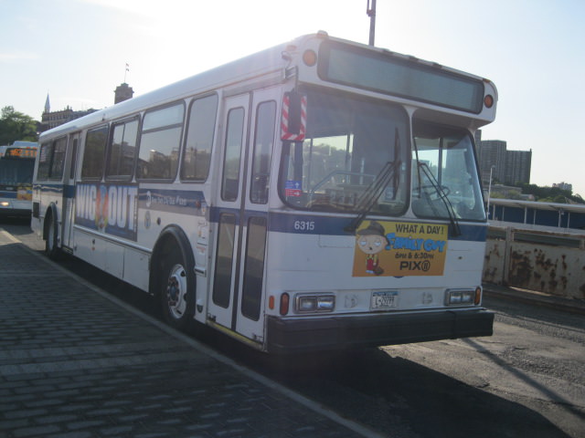 NYCTA No. 6315 at the St. George terminal, 2012.