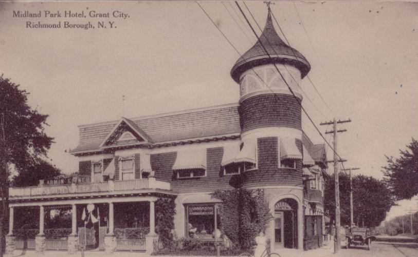 Midland Park Hotel, Grant City, Richmond, 1900s.